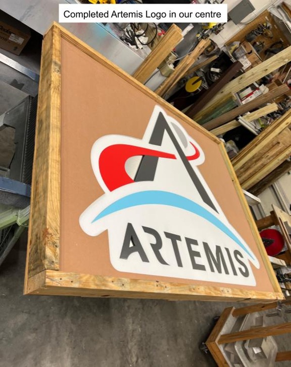 Custom Logo Fabrication - NASA Project